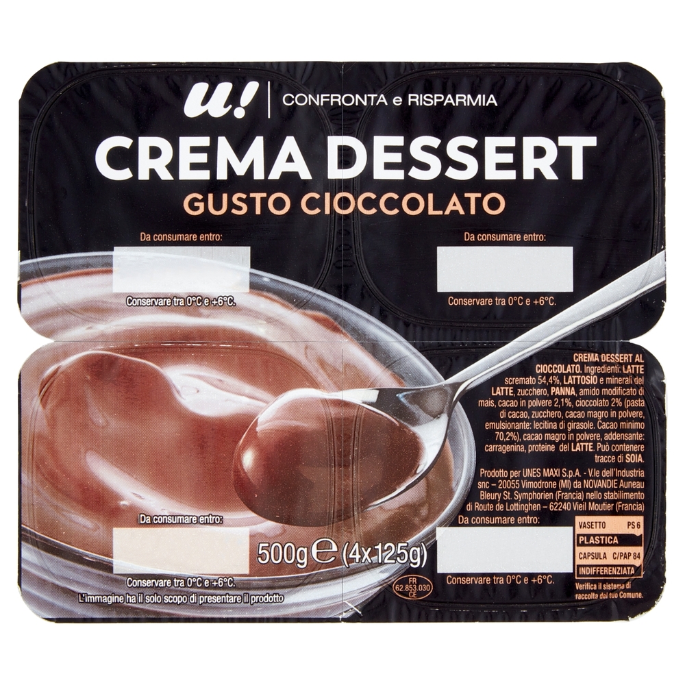 Creme Dessert al Cioccolato, 500 g